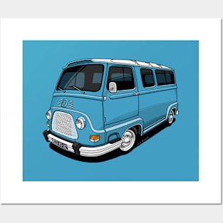The classic and lovely french van Posters and Art